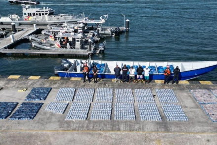 Incautadas cuatro toneladas de cocaína en el mar Caribe 