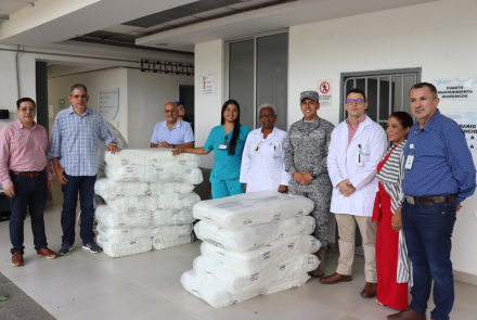 Pacientes de hospital psiquiátrico reciben insumos para una mejor atención