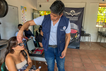 Fuerza Aeroespacial Colombiana lidera Actividad de Asistencia Médica Humanitaria en el Vichada