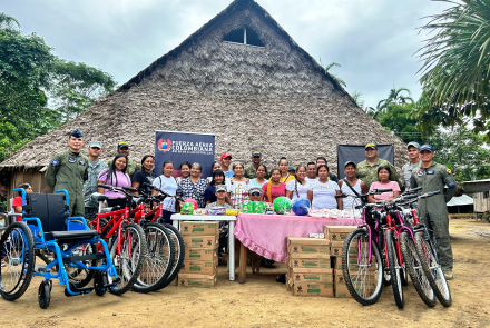 Donaciones fortalecen la salud y movilidad de comunidad indígena en Caquetá