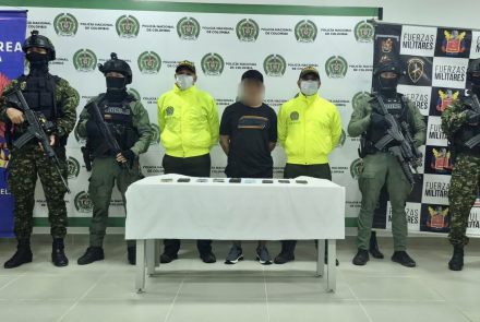 Capturado alias “Sombrerón”, jefe financiero del GAOr que delinquía en la Orinoquía