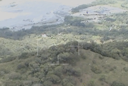 Búsqueda en helicóptero ‘Ángel’ del paracaidista perdido en Acacías, Meta