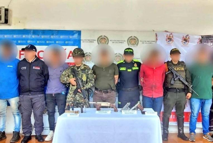 En operación militar fueron capturados presuntos integrantes del GAO-r Frente Ismael Ruiz