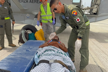 Compromiso médico de la Fuerza Aeroespacial llega a  territorios insulares