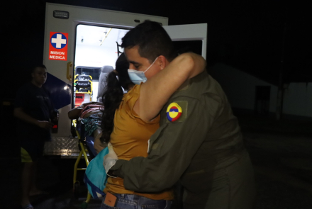 Hombre fue trasladado de emergencia desde La Macarena a Villavicencio