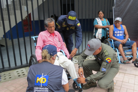 Actividad de Asistencia Médico Humanitaria fortalece el bienestar en el Amazonas