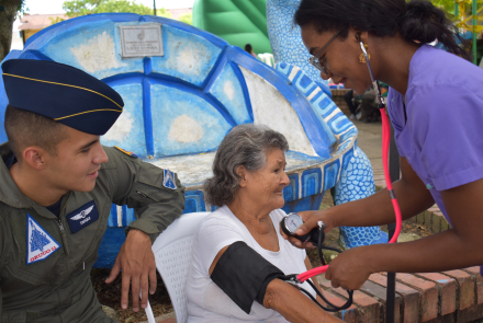 Habitantes de Guarinocito recibieron atención medica con vocación y sentido social