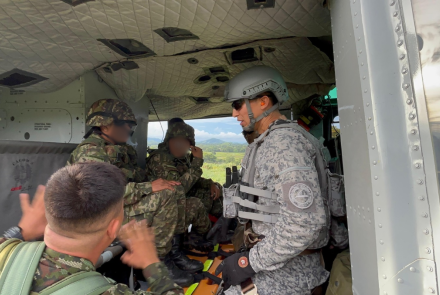 Militares en delicado estado de salud fueron evacuados vía aérea