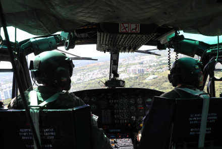 Fuerza Aeroespacial Colombiana intensifica patrullajes aéreos en el Huila