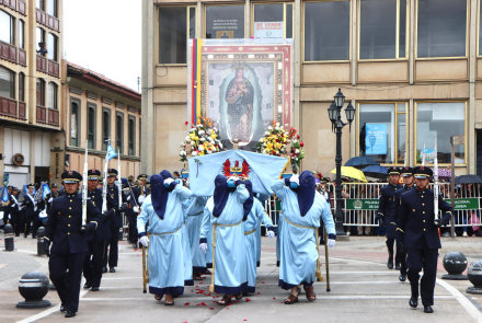 Tradición y reconocimiento en homenaje a la Virgen del Milagro de El Topo