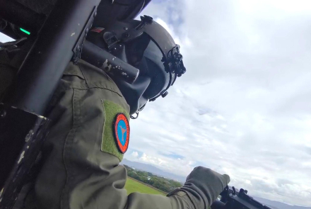 Aeronaves fueron desplegadas en los departamentos de Huila, Tolima y Cundinamarca