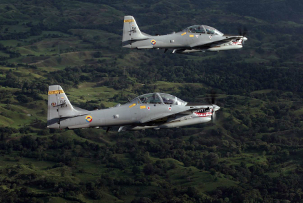 Fuerza Aeroespacial engalana el cielo de Bogotá y Santa Marta este 20 de julio