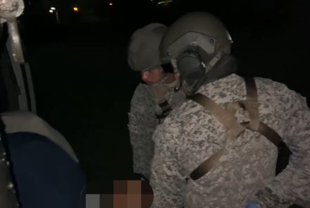 Helicóptero “Ángel” de la FAC evacuó militar herido en Chocó