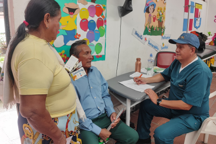 Habitantes de Inírida recibieron atención médica especializada