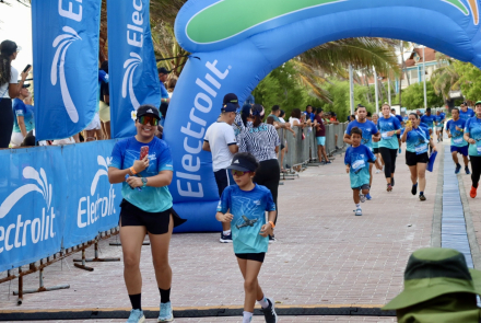 San Andrés vibró con la quinta edición de “Corre como el viento”