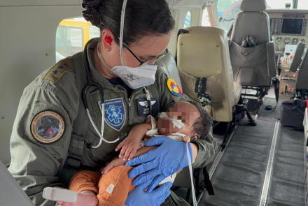 Con éxito fue realizado traslado médico de menor de edad hasta San Andrés