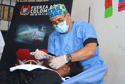 Cinco toneladas de ayudas y atención médica gratuita llegaron a Imbilí