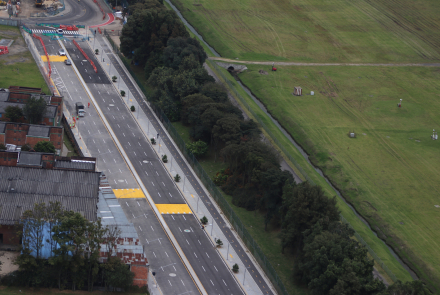 Labores de vigilancia refuerzan seguridad de la nueva avenida José Celestino Mutis de Bogotá