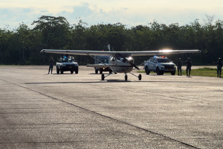 Ejercicio de Interdicción Aérea fortalece la seguridad en el Magdalena Medio