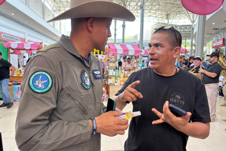 Feria de emprendimientos en honor a los veteranos
