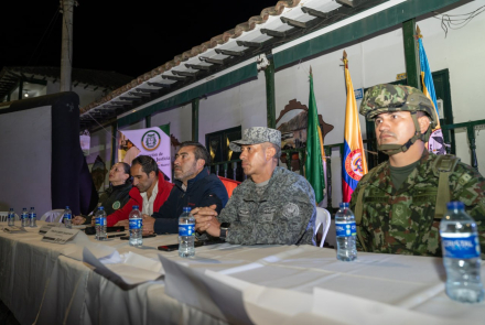El Comando Aéreo de Mantenimiento contribuye a la seguridad en Madrid, Cundinamarca