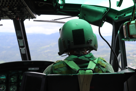 Compromiso con la nación: Fuerza Aeroespacial Colombiana protege la jornada electoral