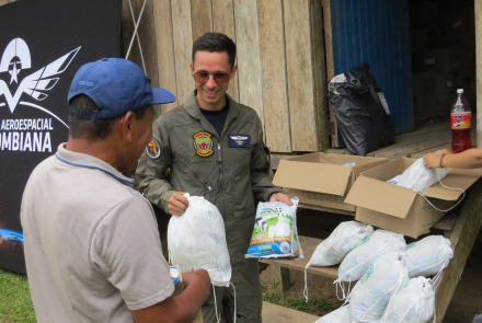 La Comunidad de Macedonia, recibió atención médica humanitaria en el Amazonas