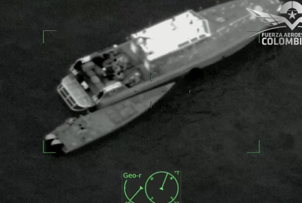 Interceptada embarcación ilegal en el Golfo de Urabá