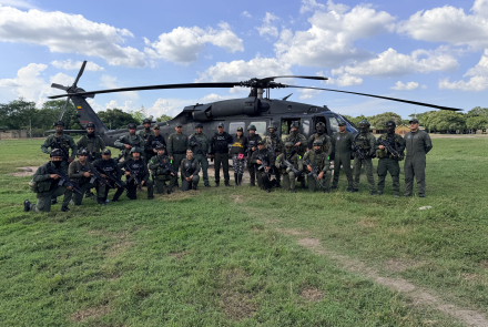 Operación militar y policial permitió el rescate de ex personera secuestrada en Tamalameque