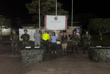 Capacidades aéreas y terrestres aseguran incautación de estupefacientes en el Vichada