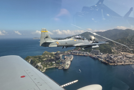 Seguridad aérea para la Cumbre CELAC en Santa Marta 