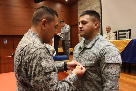Joven soldado de Pasto es galardonado con medalla ‘Juan Bautista Solarte Obando’