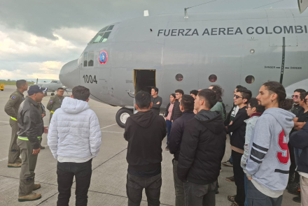 Estudiantes de la Universidad Distrital conocieron capacidades de CATAM