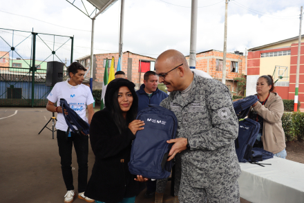 Institución educativa de El Rosal, Cundinamarca, es beneficiada con Plan Corazón Amigo
