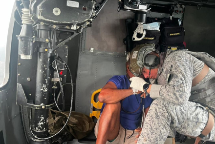 Misión humanitaria permitió evacuación aeromédica en zona rural del Chocó