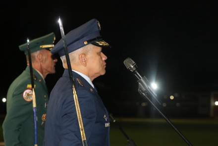Reconocimiento y toma de mando en la Fuerza Aeroespacial Colombiana