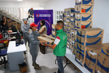 Insumos farmacéuticos fueron entregados al sistema de salud de Candelaria