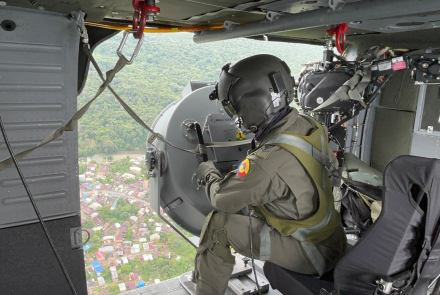 Mediante Operación de Información aérea en Chocó es fortalecida la seguridad regional