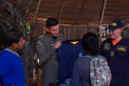 Manos solidarias llevan bienestar a la comunidad San Martín de Amacayacu,  Amazonas 