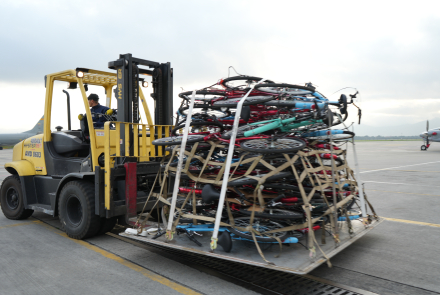 Donación de 27 bicicletas fortalece la movilidad a habitantes en Lloró