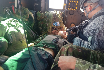 Evacuación aeromédica salvaguarda vidas de soldados afectados por tormenta eléctrica en Caquetá