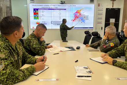 Fuerzas Militares activan dispositivo estratégico nacional para la seguridad del proceso electoral