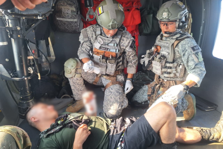 Militar herido por drones en Catatumbo fue trasladado de urgencia en helicóptero