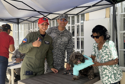 Apertura de la Actividad de Asistencia  Médica y Humanitaria en San Andrés
