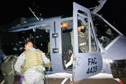 Operativo aéreo y terrestre permitió ubicar presuntos implicados en asesinato de policías