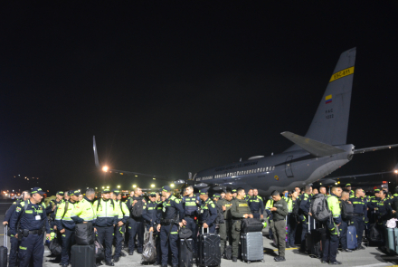 Despliegue aéreo fortalece seguridad electoral en Antioquia