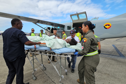 En una misma jornada fueron realizados tres traslados aeromédicos