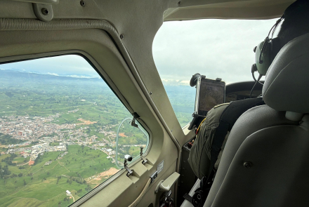 Vigilancia aérea se mantiene en Antioquia durante jornada electoral
