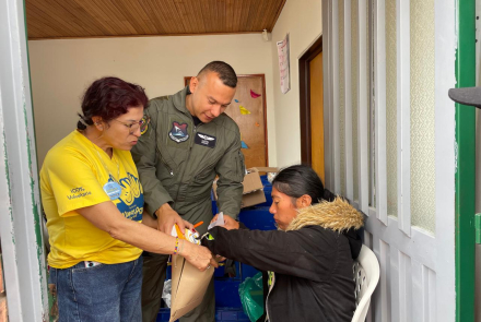 Actividad de Asistencia Médica y Humanitaria beneficia familias en Sutamarchán, Boyacá 