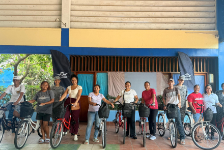 Bicicletas fueron entregadas a familias vulnerables en Malambo, Atlántico 